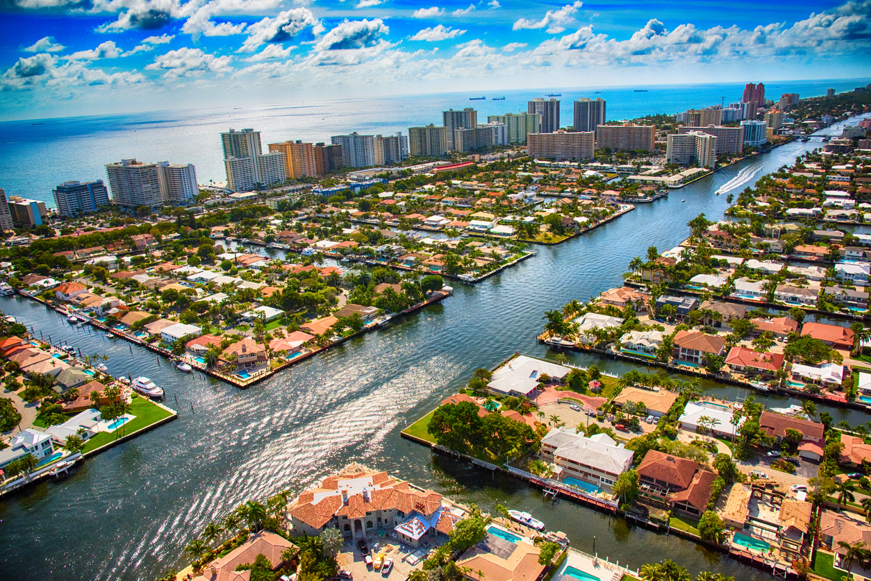 Panoramic Image of Pompano Beach, FL